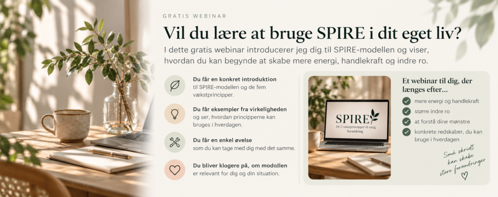 Gratis webinar om SPIRE - Julie Krag